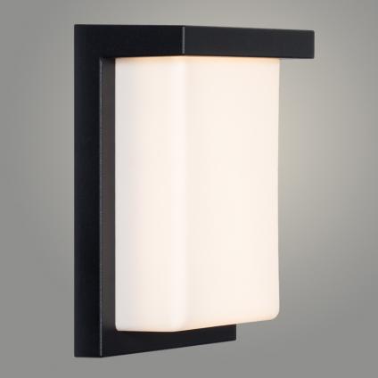 Светильник уличный настенный 19106-S черный 10W LED 3000K h205, SHJ22